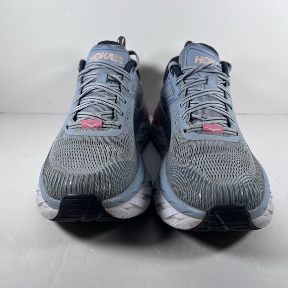 Hoka One One Bondi 7 Athletic Lace Up Running Shoes Sneakers Women's Size 8.5 - Picture 2 of 8